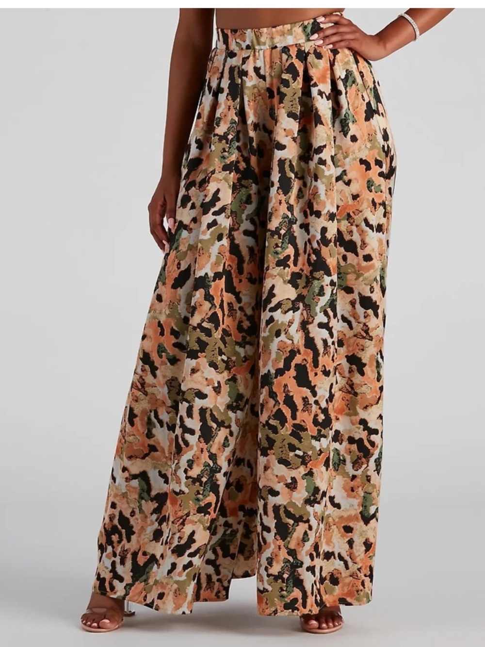 Wide Leg Palazzo Beach Pants